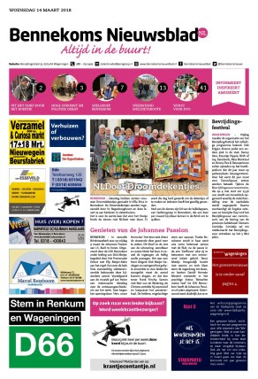 Editie voorpagina