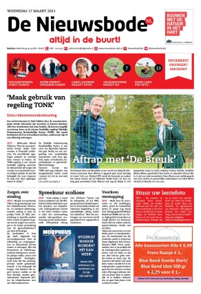 Editie voorpagina