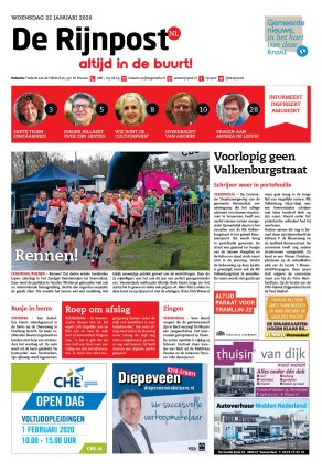 Editie voorpagina