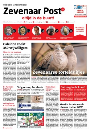 Editie voorpagina