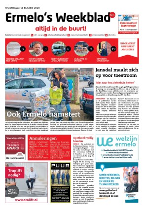 Editie voorpagina