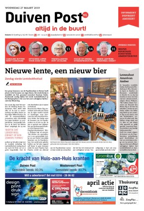 Editie voorpagina