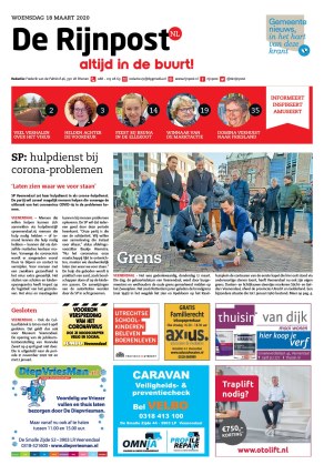 Editie voorpagina