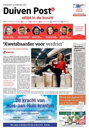 Editie voorpagina