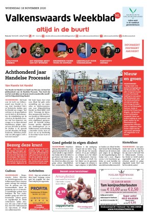 Editie voorpagina