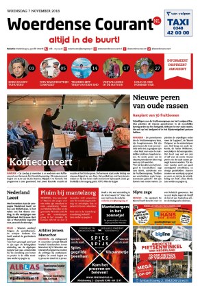 Editie voorpagina