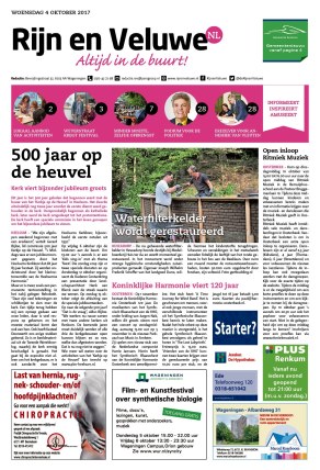 Editie voorpagina