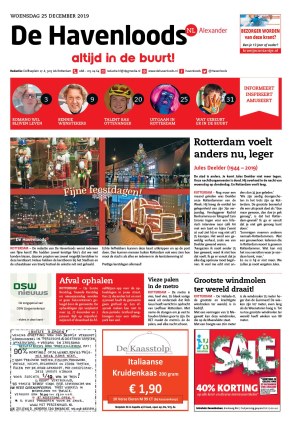 Editie voorpagina