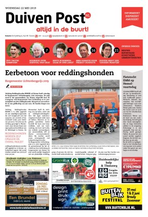 Editie voorpagina