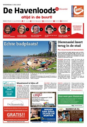 Editie voorpagina