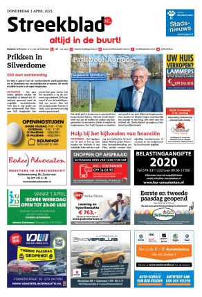 Editie voorpagina