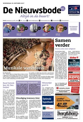 Editie voorpagina