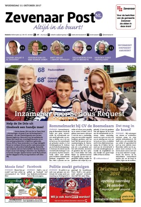 Editie voorpagina