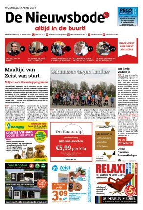 Editie voorpagina