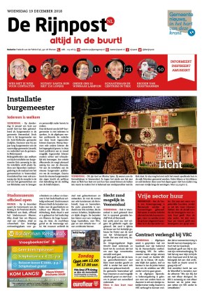 Editie voorpagina