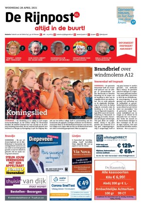 Editie voorpagina