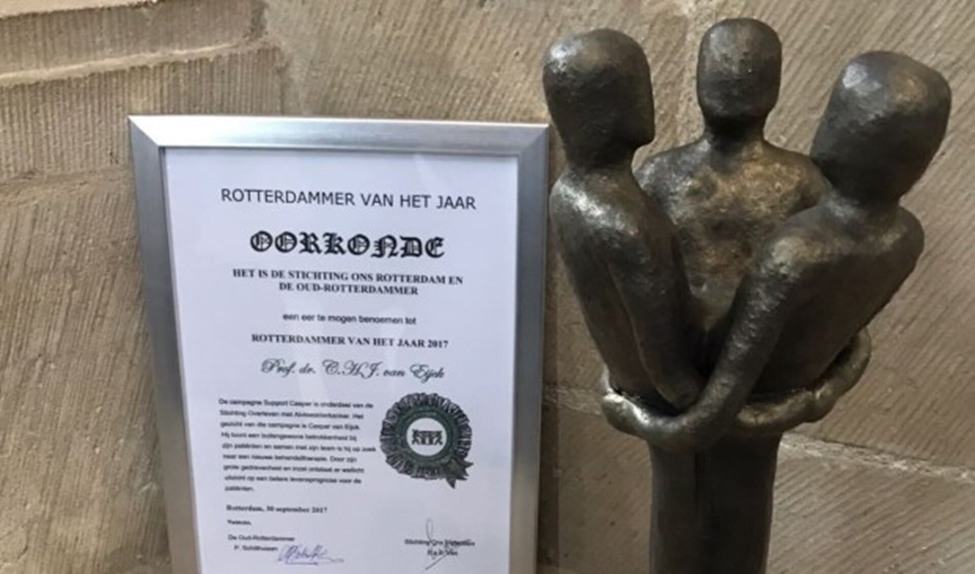 Casper Van Eijck Op Rotterdamse Dag Uitgeroepen Tot Rotterdammer Van ...