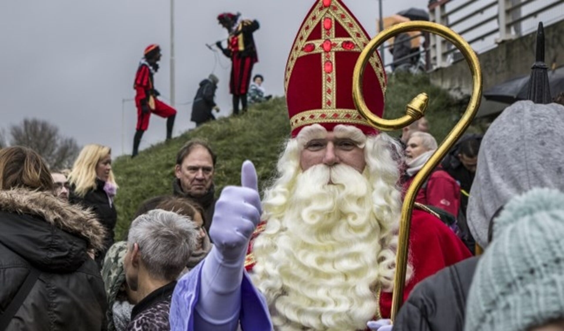 Intocht Sinterklaas in Hoogvliet 2017