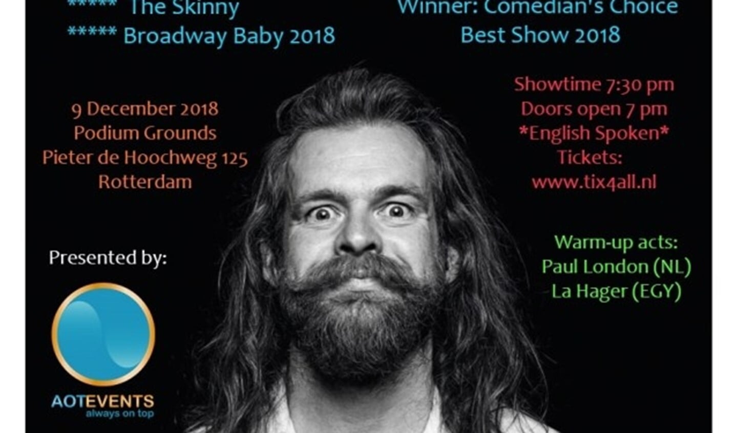 Poster Rotterdam Laughs