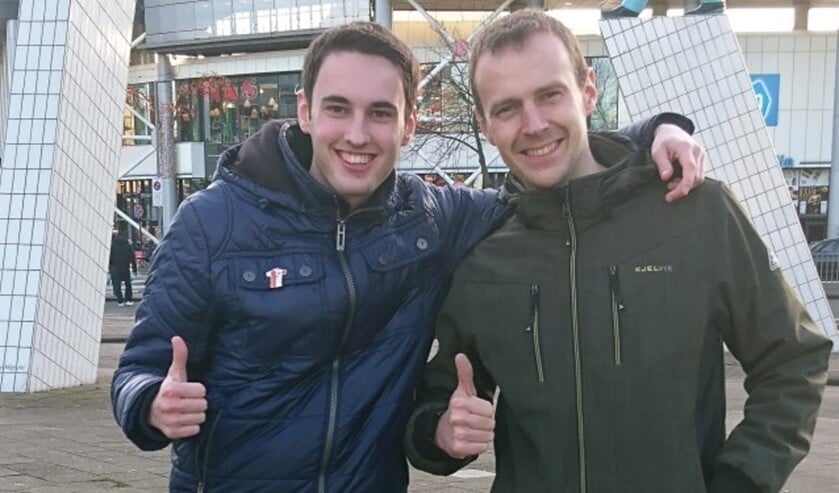 Thorsten en Ian Overduin