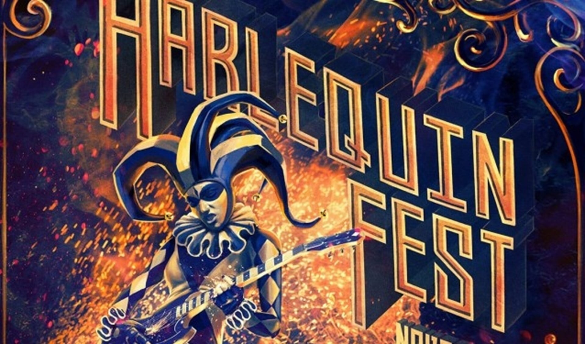 Harlequin Festival Poster 