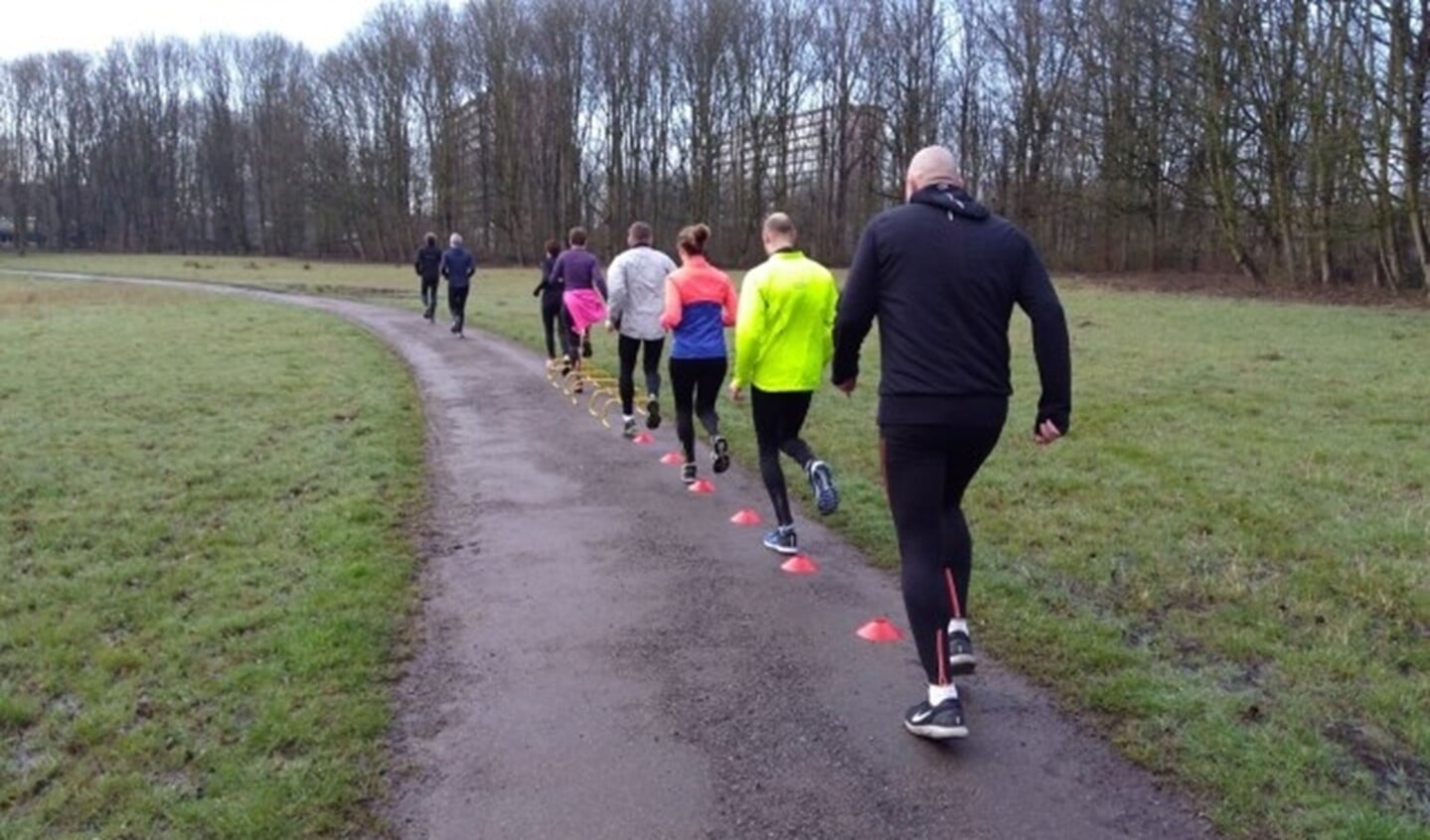 Training in Park de 2 Heuvels.