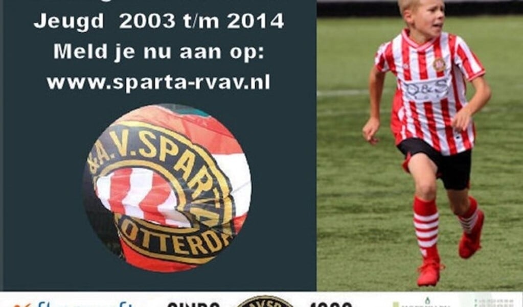 Talentendag jeugd R.V.&A.V. Sparta Adverteren Rotterdam De