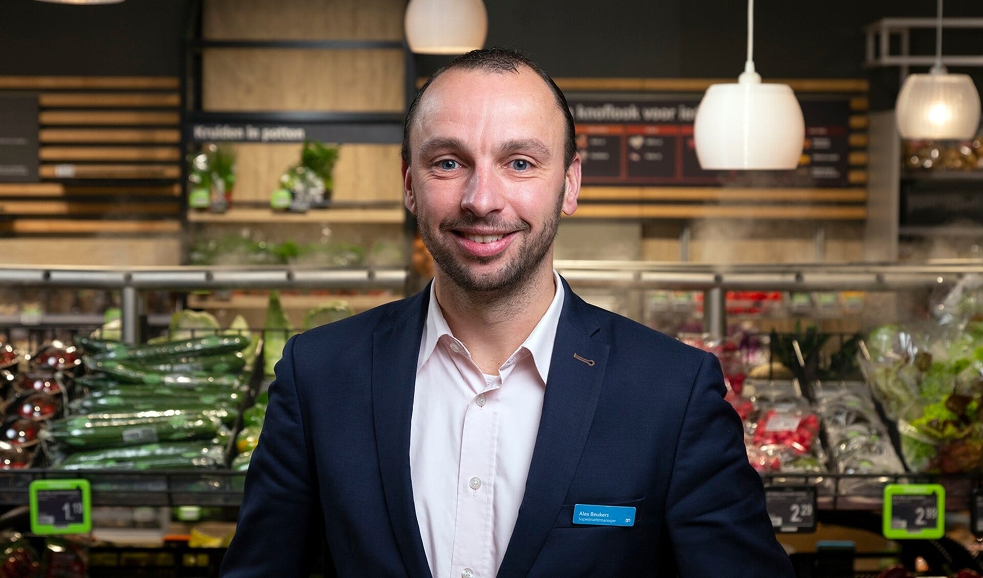 Supermarktmanager Alex Beukers.