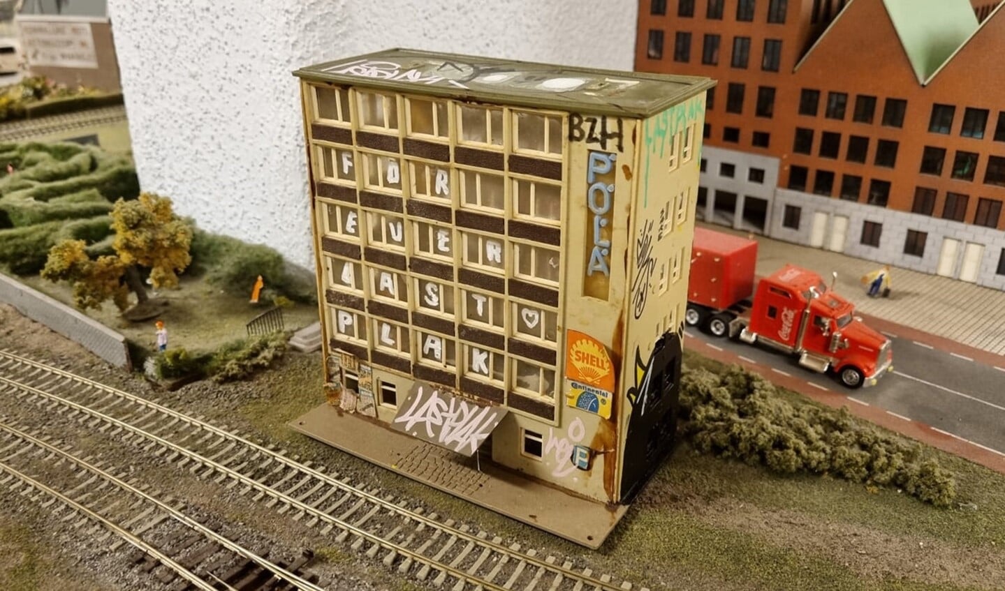 Dit is 'm, de verstekeling. Foto: Miniworld Rotterdam