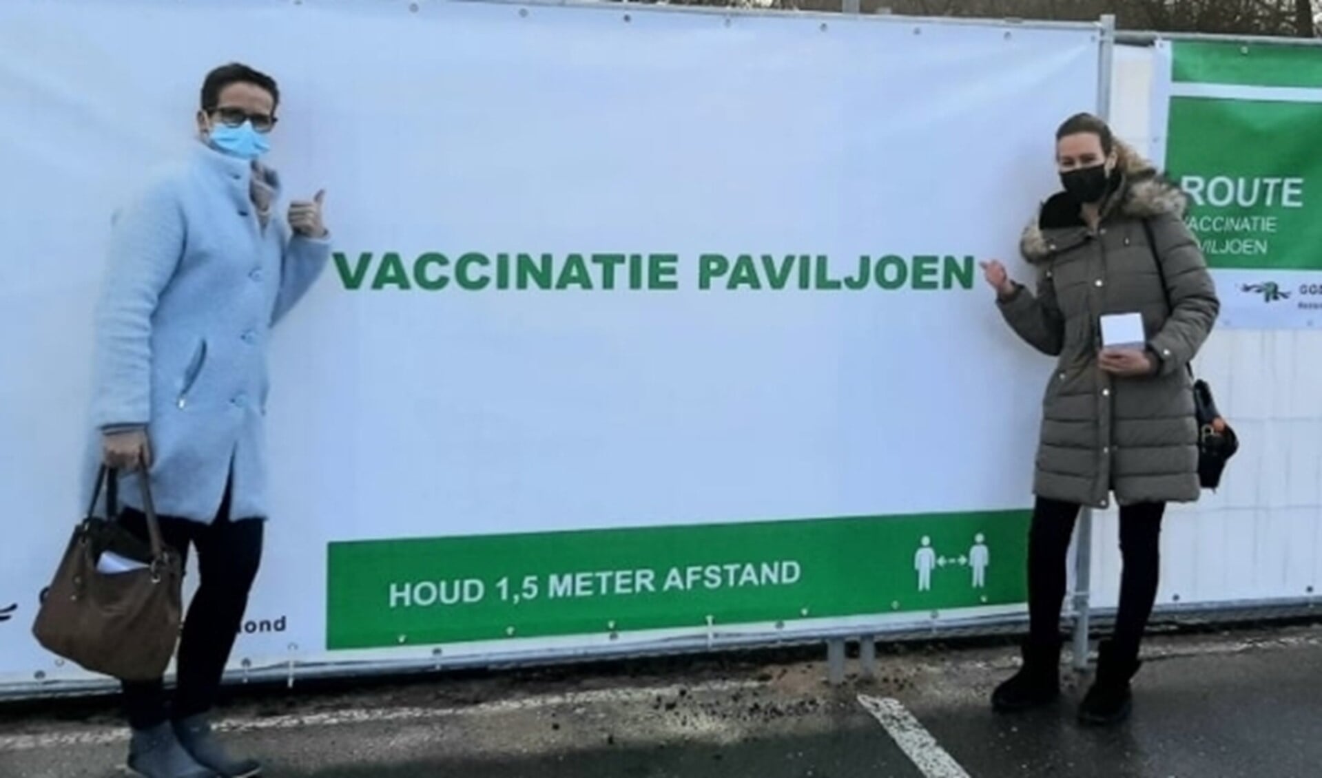 Sinds 8 januari wordt er gevaccineerd bij Rotterdam The Hague Airport.