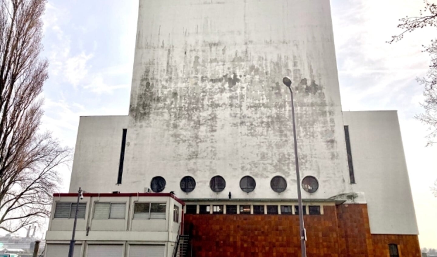 Ventilatiegebouw Maastunnel Noord.