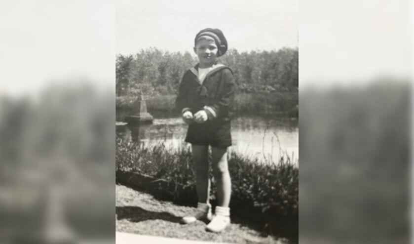 <p>Kees Nickel als kleine jongen.</p>