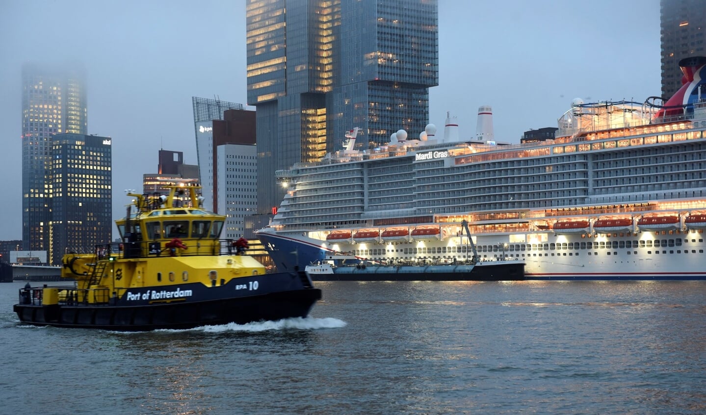 Het aantal zeeschepen dat in Rotterdam arriveerde, nam toe met circa 700 tot bijna 29.000. Foto: Ries van Wendel