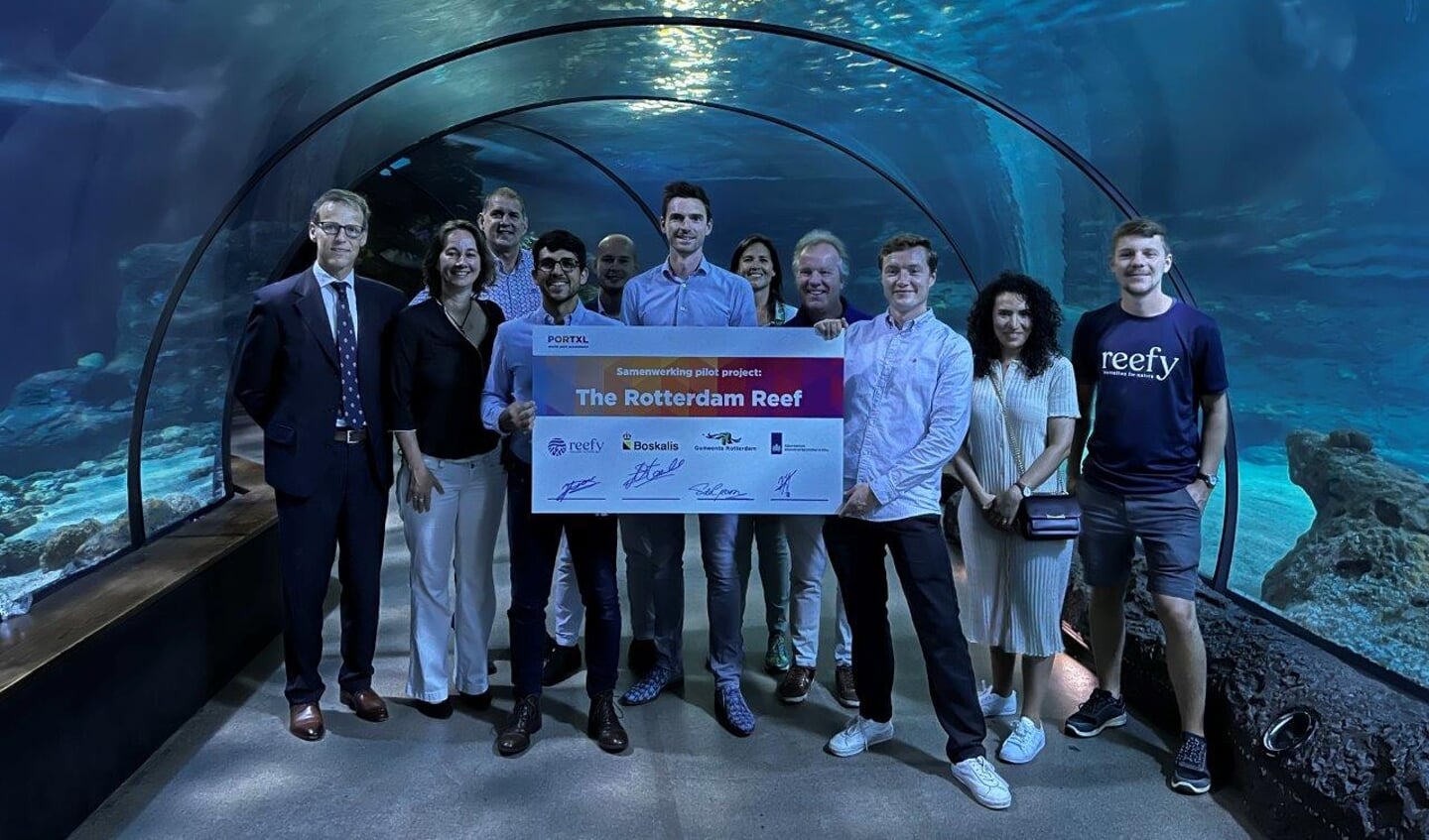 In Diergaarde Blijdorp is ook een schaalmodel te zien in het Oceanium. In samenwerking met Blijdorp worden achter de schermen tevens innovatieve materialen verder getest. Foto: pr