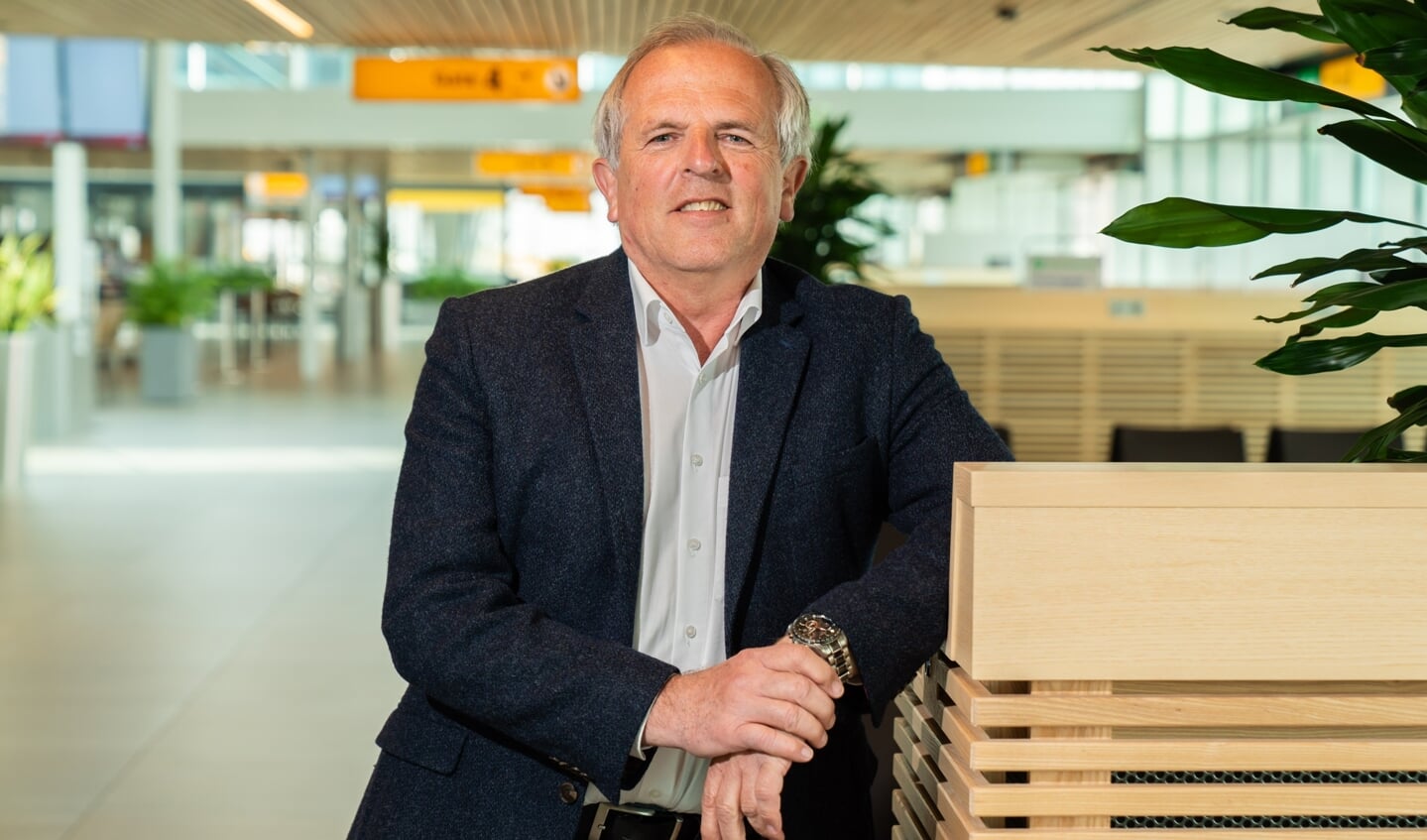 Ron Louwerse stopt als algemeen directeur van Rotterdam The Hague Airport (RTHA). Foto: Koen Laureij