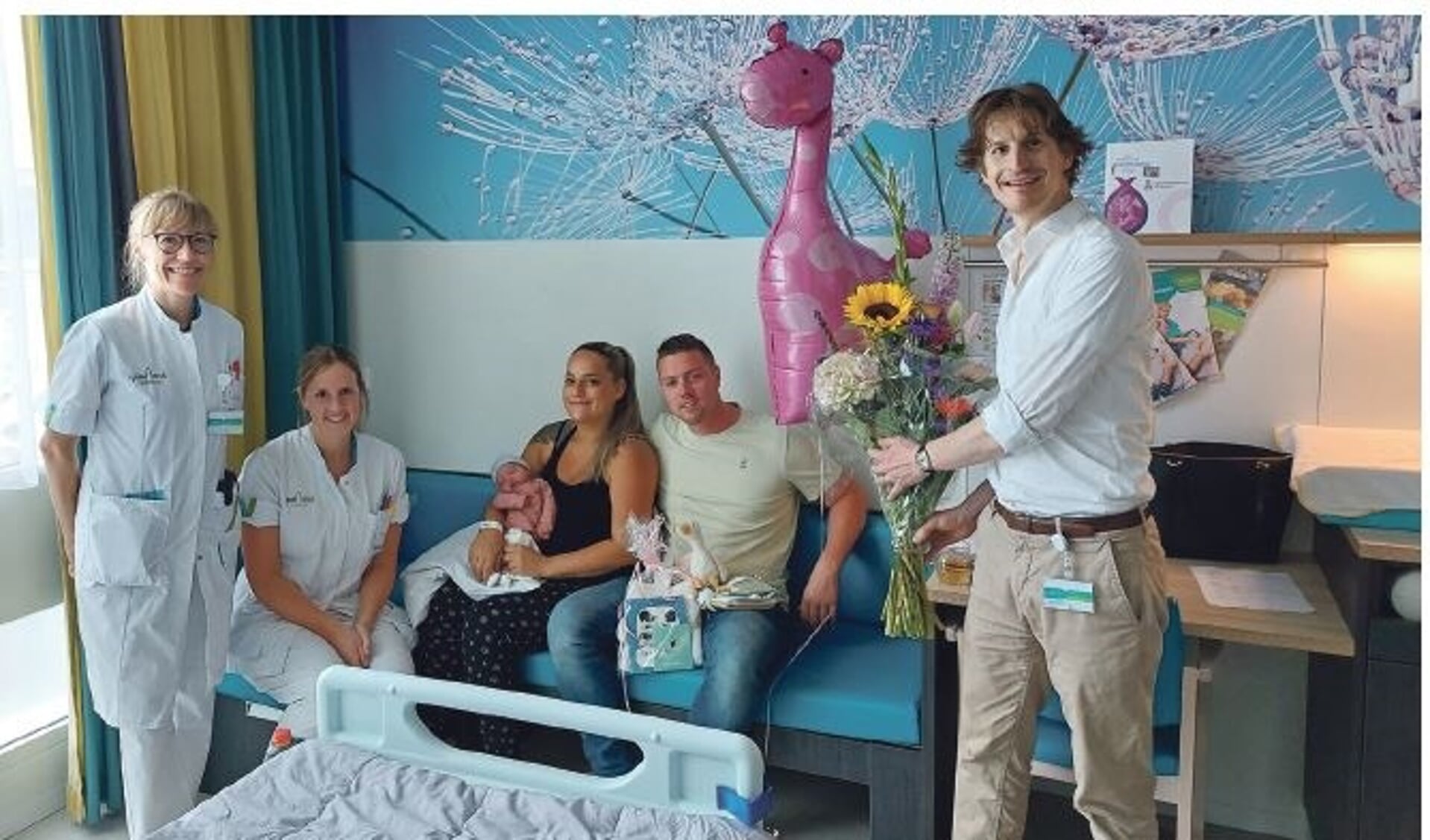 De duizendste baby van 2022 in Geboortecentrum IJsselland heet Xenna! Foto: IJsselland Ziekenhuis