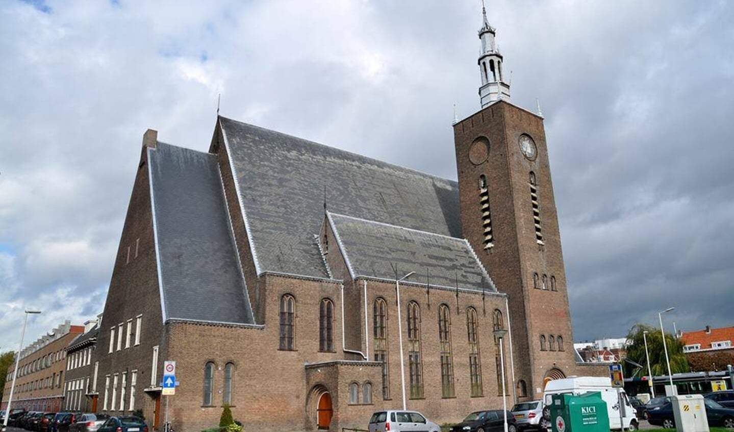De voormalige gereformeerde kerk, die in de oorlog Joodse onderduikers herbergde op de Orgelzolders. Foto: facebook Breepleinkerk  