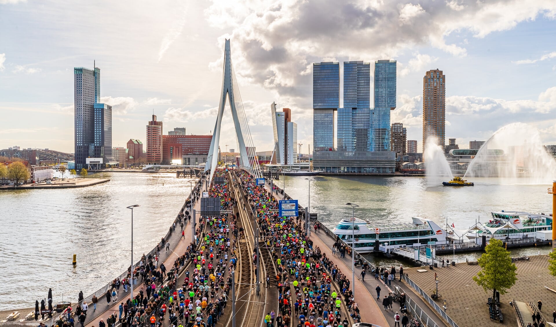 Marathonafstand NN Marathon Rotterdam 2023 nu al uitverkocht