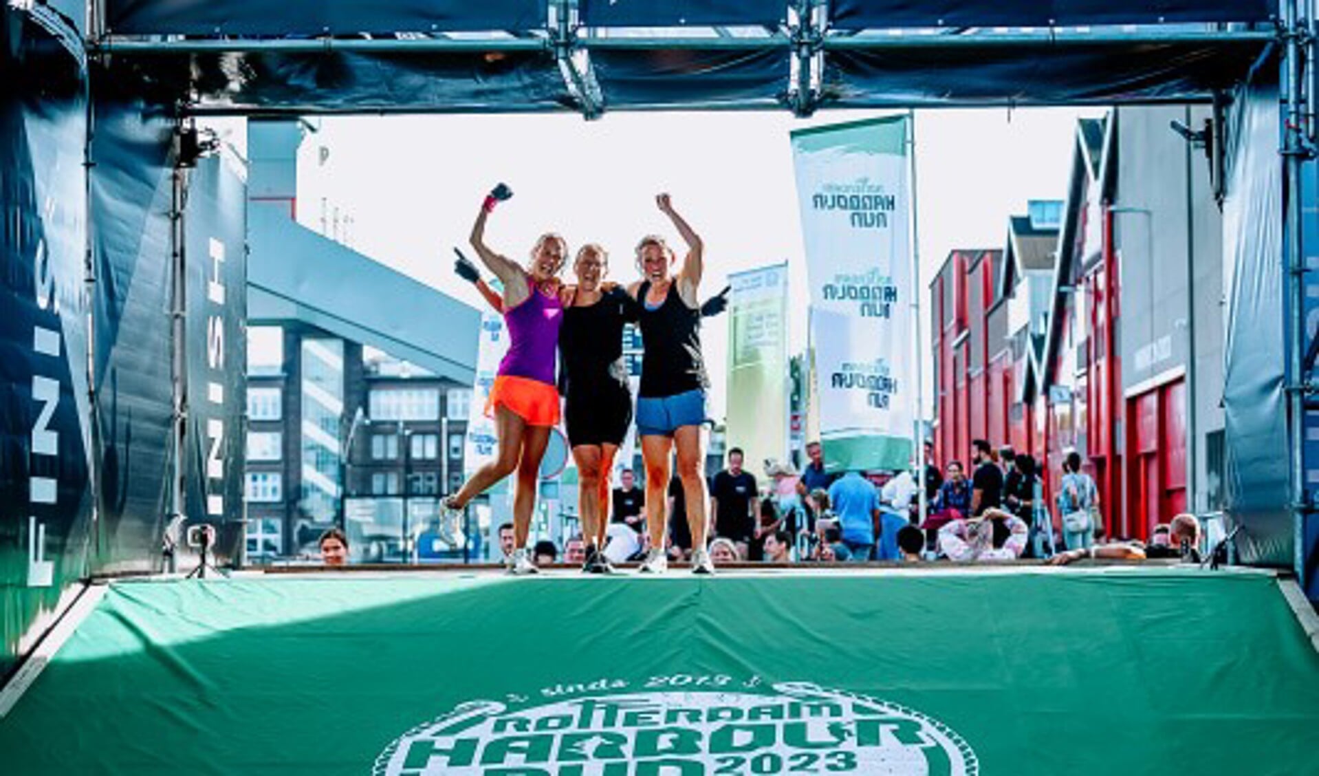Trotse finishers. Foto: pr