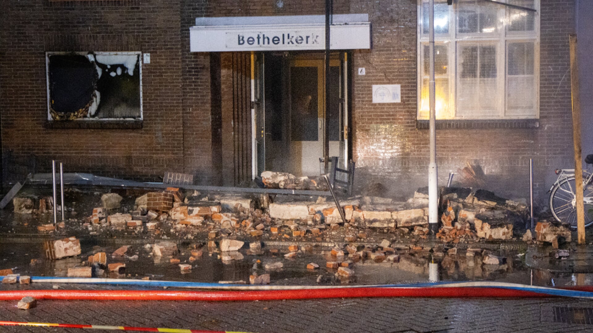 De Bethelkerk aan de Oranjestraat in Overschie kan als verloren worden beschouwd. Foto: FlashphotoNL 