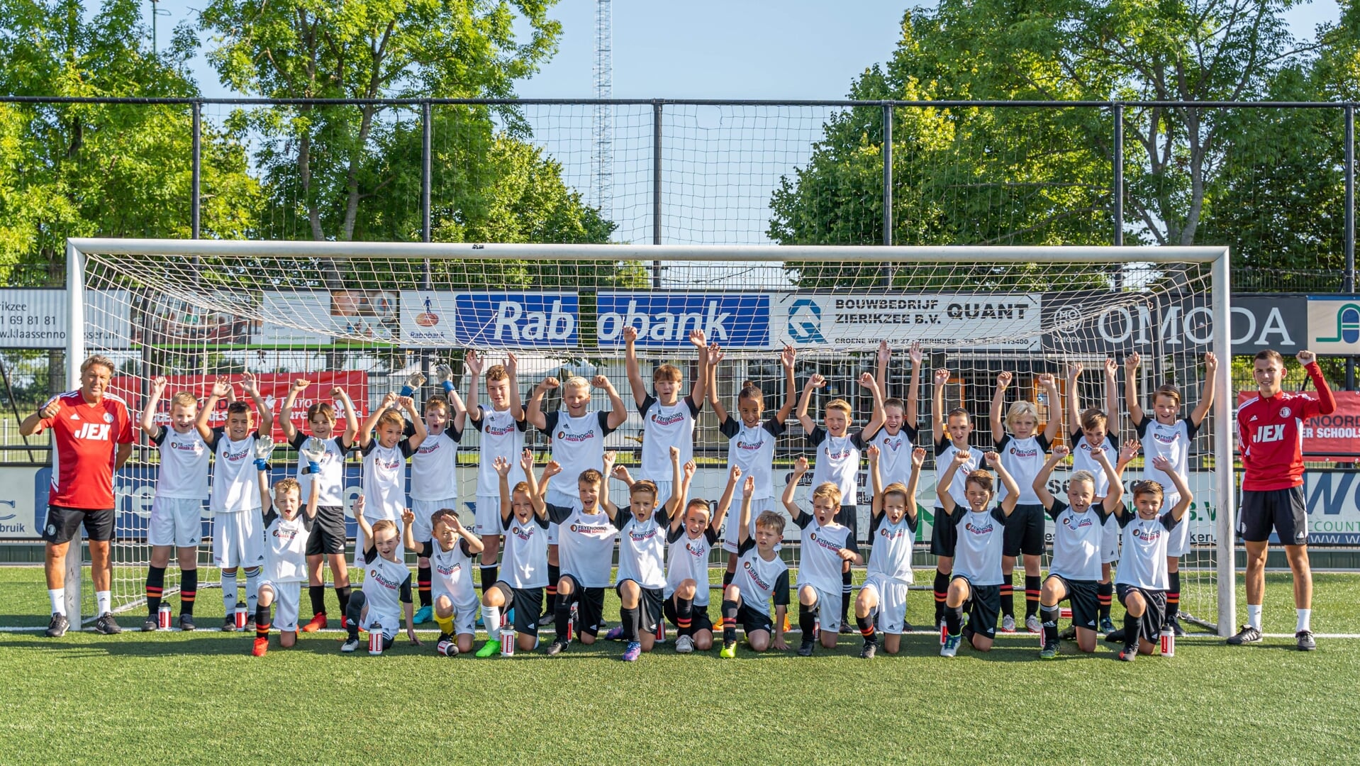 Feyenoord Soccer Camps en Talenttrainingen. Foto: pr / Kees Bin