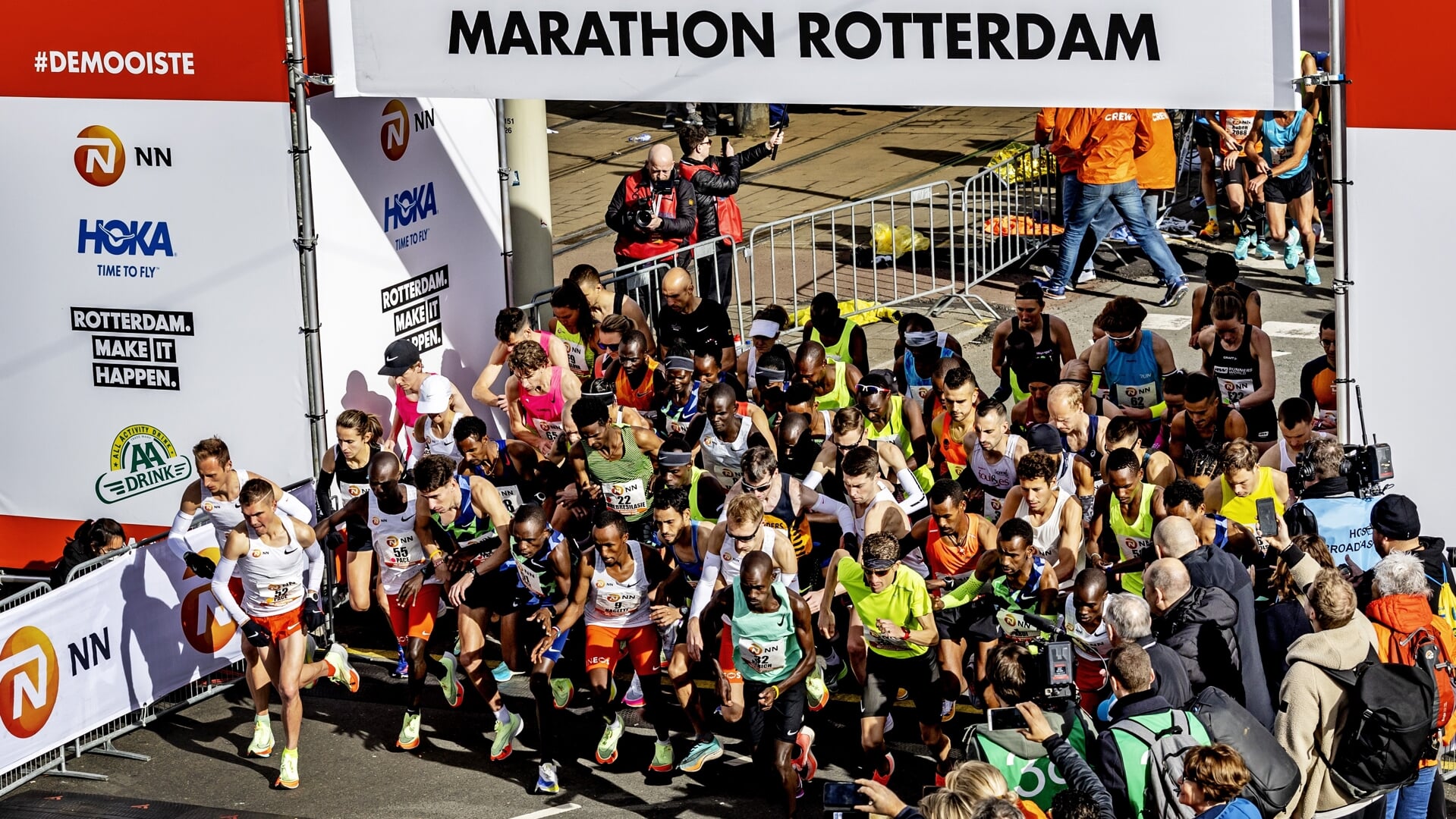 Rotterdam Marathon 2022. Foto ; Pim Ras