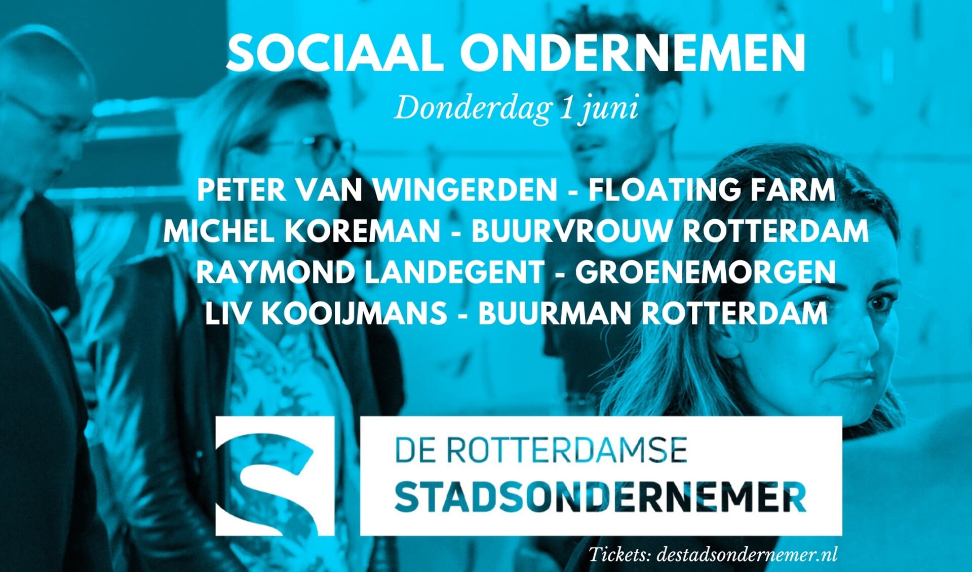 15e editie van de Rotterdamse Stadsondernemer over Sociaal Ondernemen