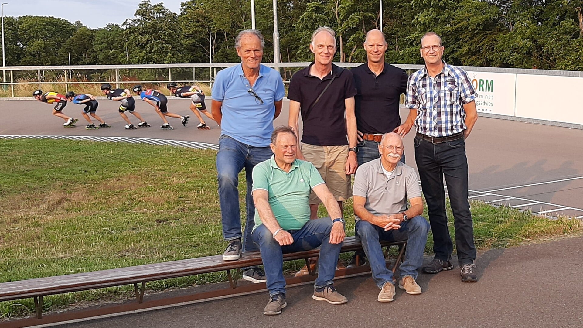 Schaatsvereniging Rotterdam en Schaats & Inline Lansingerland hebben de handen ineengeslagen voor het beheer en gebruik van de skeelerpiste in de nieuwe stichting Skeelerpiste Rotterdam. Foto: pr