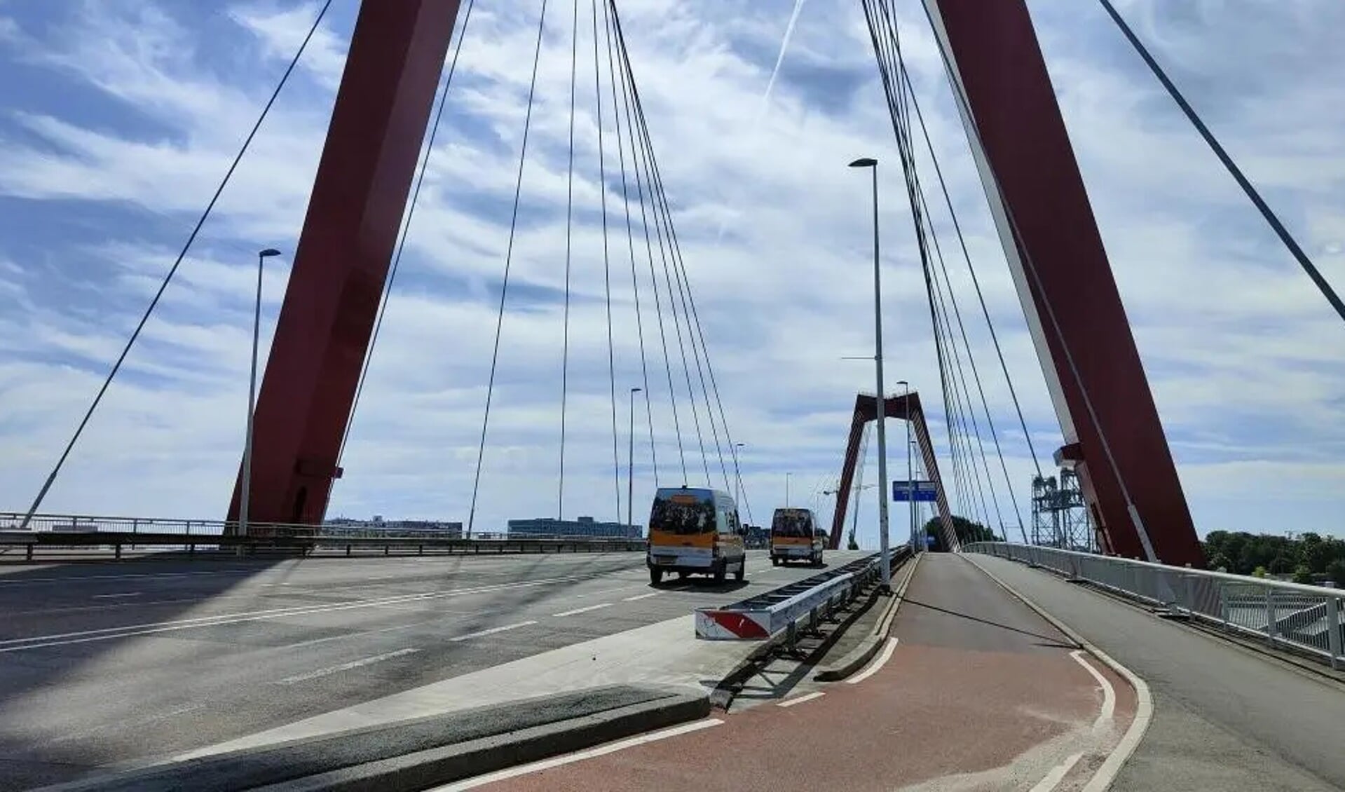 De verkeerssituatie op de Willemsburg gaat ingrijpend veranderen. Foto: Gemeente Rotterdam