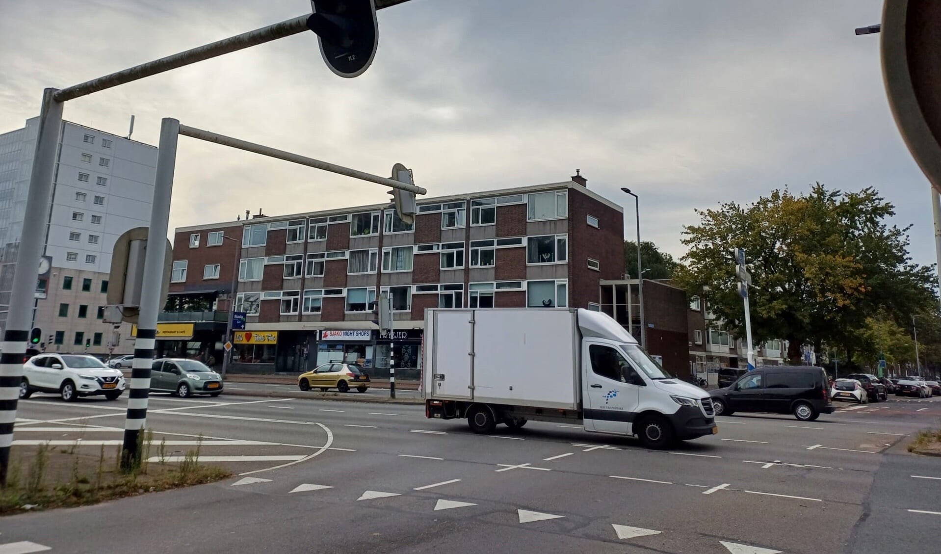 Aan de Pleinweg tussen Goereesestrat en Zuidplein moet nieuwbouw komen. Foto: De Havenloods