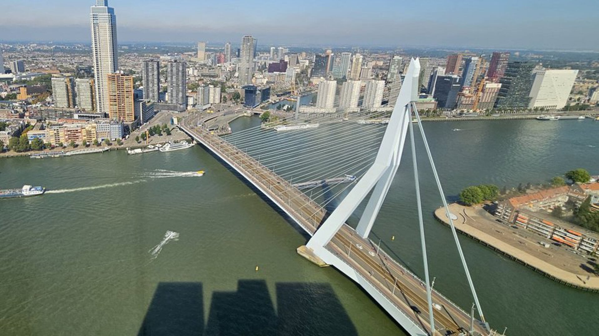 De Erasmusbrug is na 28 jaar toe aan een grote beurt. Foto: Gemeente Rotterdam