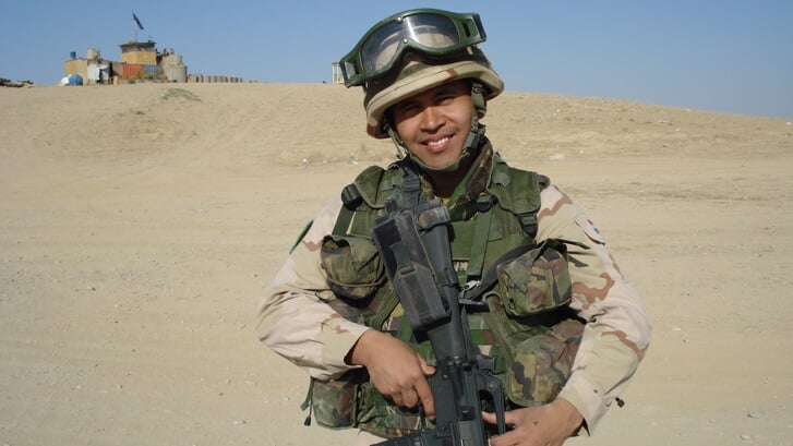 Tussen 2001 en 2011 ging Buddy drie keer op vredesmissie naar Bosnië en twee keer naar Afghanistan. Foto: Nederlands Veteranen Instituut