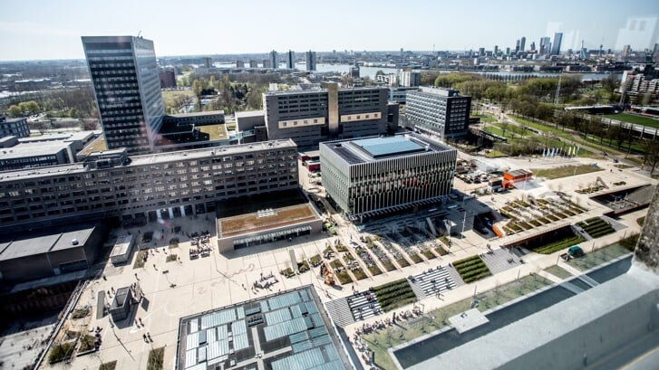 Erasmus Universiteit Rotterdam. Stockfoto: Chris Gorzeman