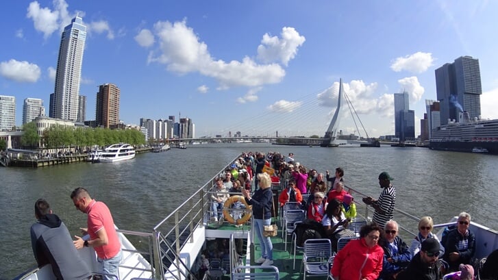 Rotterdam gezien vanaf het water. Foto’s: Paul Hermans Fotografie